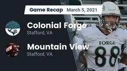 Recap: Colonial Forge  vs. Mountain View  2021