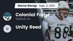 Recap: Colonial Forge  vs. Unity Reed  2021