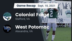 Recap: Colonial Forge  vs. West Potomac  2021