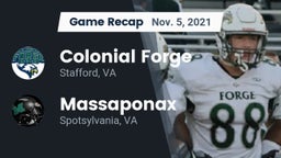 Recap: Colonial Forge  vs. Massaponax  2021