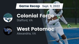 Recap: Colonial Forge  vs. West Potomac  2022