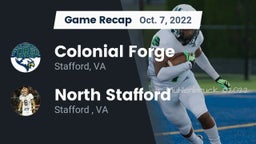 Recap: Colonial Forge  vs. North Stafford   2022