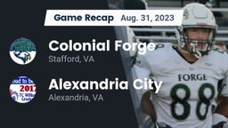 Recap: Colonial Forge  vs. Alexandria City  2023