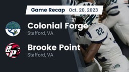 Recap: Colonial Forge  vs. Brooke Point  2023