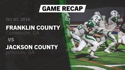 Recap: Franklin County  vs. Jackson County  2016