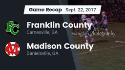Recap: Franklin County  vs. Madison County  2017