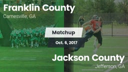 Matchup: Franklin County vs. Jackson County  2017