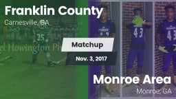 Matchup: Franklin County vs. Monroe Area  2017