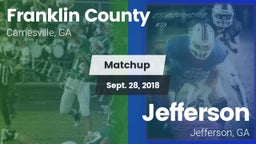 Matchup: Franklin County vs. Jefferson  2018