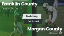 Matchup: Franklin County vs. Morgan County  2018