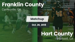 Matchup: Franklin County vs. Hart County  2018