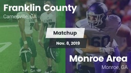 Matchup: Franklin County vs. Monroe Area  2019