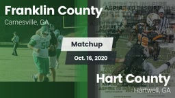 Matchup: Franklin County vs. Hart County  2020