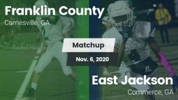 Matchup: Franklin County vs. East Jackson  2020