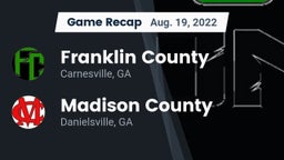 Recap: Franklin County  vs. Madison County  2022