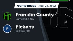 Recap: Franklin County  vs. Pickens  2022