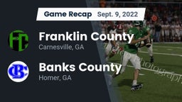 Recap: Franklin County  vs. Banks County  2022