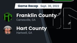 Recap: Franklin County  vs. Hart County  2022