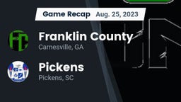 Recap: Franklin County  vs. Pickens  2023