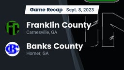 Recap: Franklin County  vs. Banks County  2023