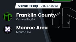 Recap: Franklin County  vs. Monroe Area  2023