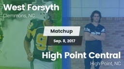 Matchup: West Forsyth vs. High Point Central  2017