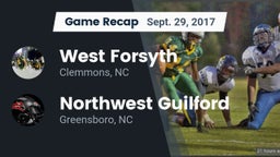 Recap: West Forsyth  vs. Northwest Guilford  2017