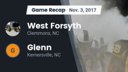 Recap: West Forsyth  vs. Glenn  2017