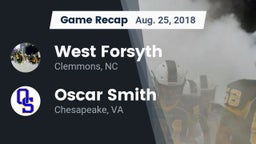 Recap: West Forsyth  vs. Oscar Smith  2018