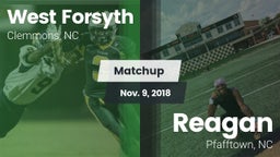 Matchup: West Forsyth vs. Reagan  2018