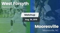 Matchup: West Forsyth vs. Mooresville  2019