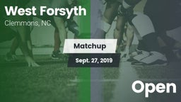 Matchup: West Forsyth vs. Open 2019