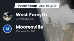Recap: West Forsyth  vs. Mooresville  2019