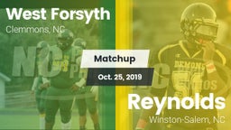 Matchup: West Forsyth vs. Reynolds  2019