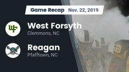 Recap: West Forsyth  vs. Reagan  2019