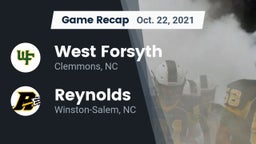 Recap: West Forsyth  vs. Reynolds  2021