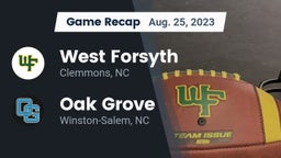Recap: West Forsyth  vs. Oak Grove  2023