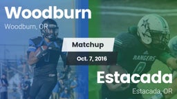 Matchup: Woodburn  vs. Estacada  2016