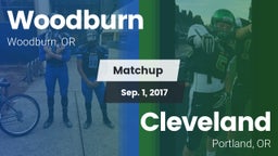 Matchup: Woodburn  vs. Cleveland  2017