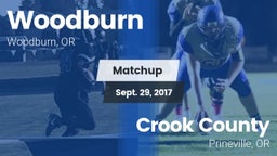 Matchup: Woodburn  vs. Crook County  2017