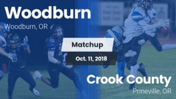 Matchup: Woodburn  vs. Crook County  2018