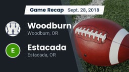 Recap: Woodburn  vs. Estacada  2018