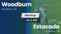 Matchup: Woodburn  vs. Estacada  2019