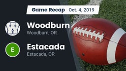 Recap: Woodburn  vs. Estacada  2019