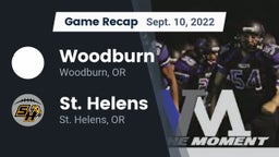 Recap: Woodburn  vs. St. Helens  2022