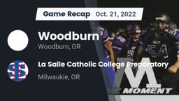 Recap: Woodburn  vs. La Salle Catholic College Preparatory 2022
