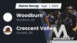 Recap: Woodburn  vs. Crescent Valley  2023