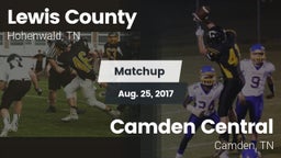 Matchup: Lewis County High vs. Camden Central  2017