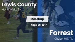 Matchup: Lewis County High vs. Forrest  2017