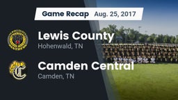 Recap: Lewis County  vs. Camden Central  2017